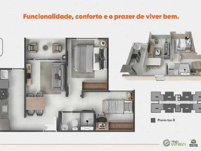 Imagem 5: Apartamentos Novos em Belém com Varanda e Lazer Completo