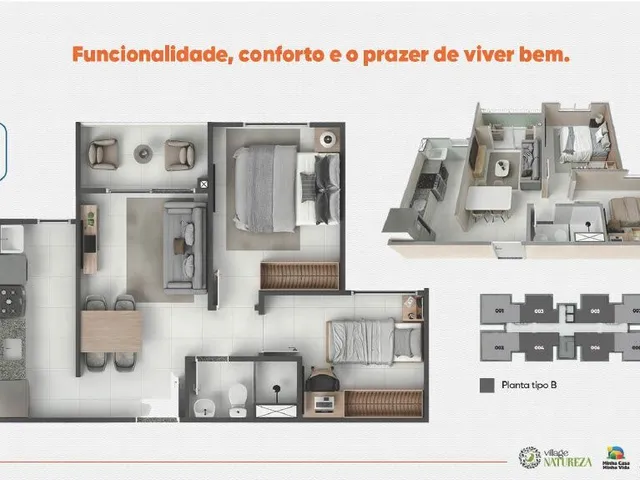Imagem 3: Village Natureza: Seu novo endereço na Mario Covas - Apartamentos de 2/4