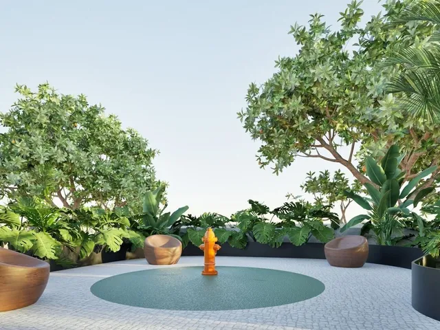 Imagem 6: Apartamento de 1 Quarto com Sacada e Espaço Fitness