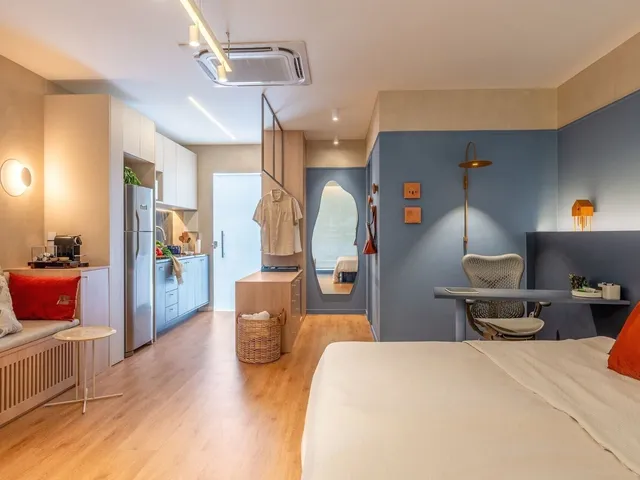 Imagem 12: Apartamento de 1 Quarto com Sacada e Espaço Fitness