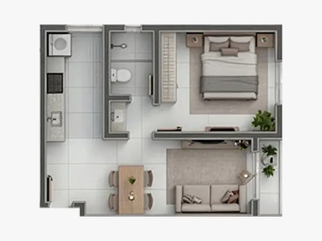 Imagem 7: Soho 1970 APARTAMENTO DE 1 QUARTO NA SANTA TEREZINHA