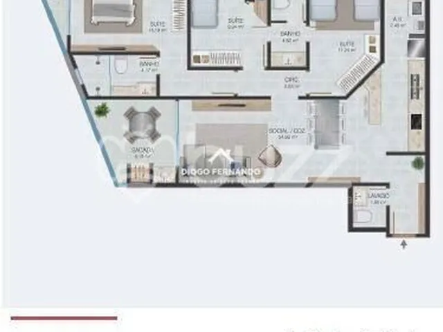 Imagem 16: Apartamento no SunClub Beach Residence no Campeche