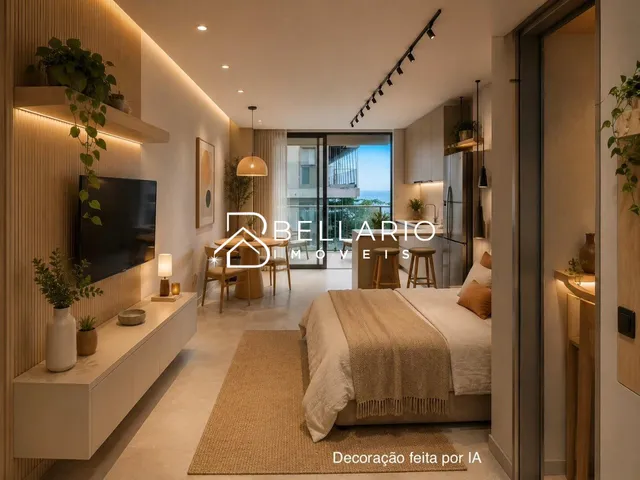 Imagem: Studio À Venda, 53 M² Suíte, Varanda