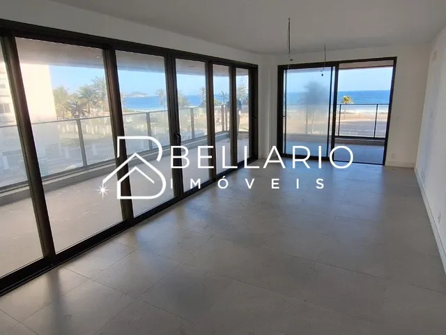 Imagem 8: Apartamento pronto frontal mar com varanda, 4 dormitórios (4 suítes) e 3 vagas à