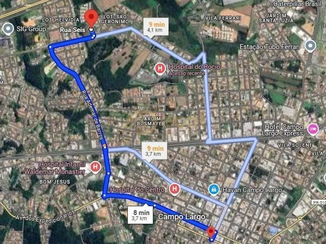 Imagem 8: Apartamento SEMI MOBILIADO com Entrada R$ 000.000,00 em Campo Largo/PR - Loteamento São
