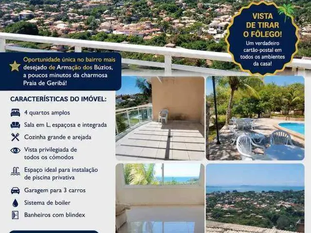 Imagem: Linda casa de condominio a venda em Geribá