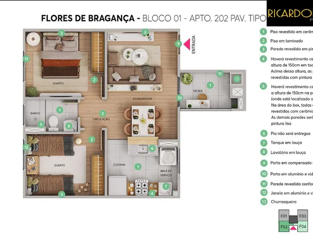 Imagem 7: Mrv | Residencial Flôres de Alvorada | Bela Vista