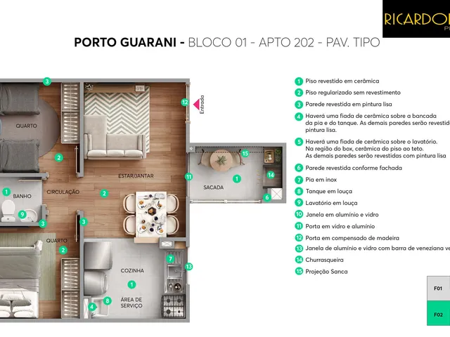 Imagem 7: Mrv | Residencial Porto Guarani | Vila Nova