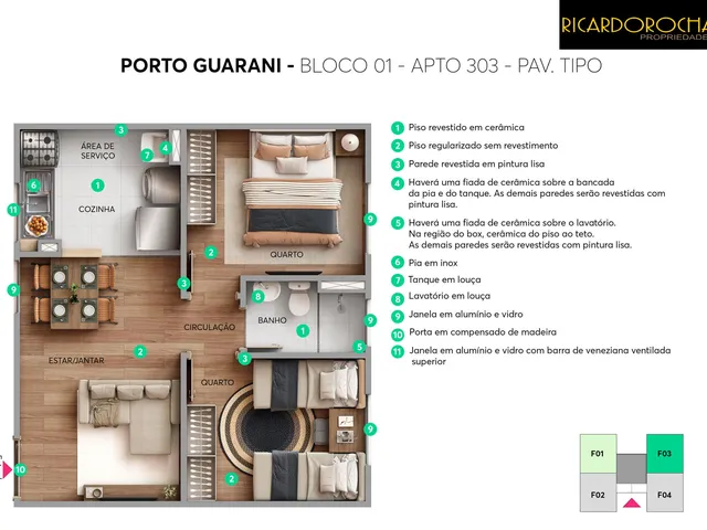 Imagem 9: Mrv | Residencial Porto Guarani | Vila Nova