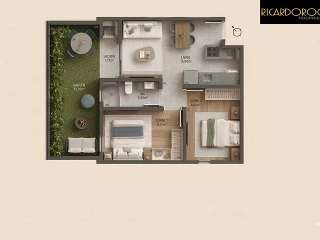 Imagem 16: Viva Serenità | Apartamentos de 2 Dormitórios