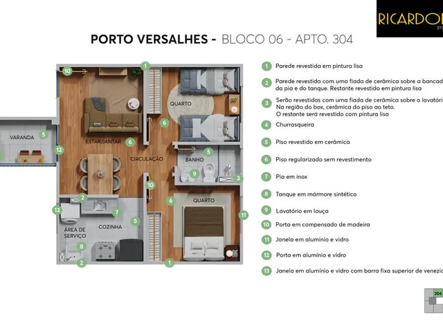Imagem 7: Mrv | Residencial Porto Versalhes | Bairro Sarandí