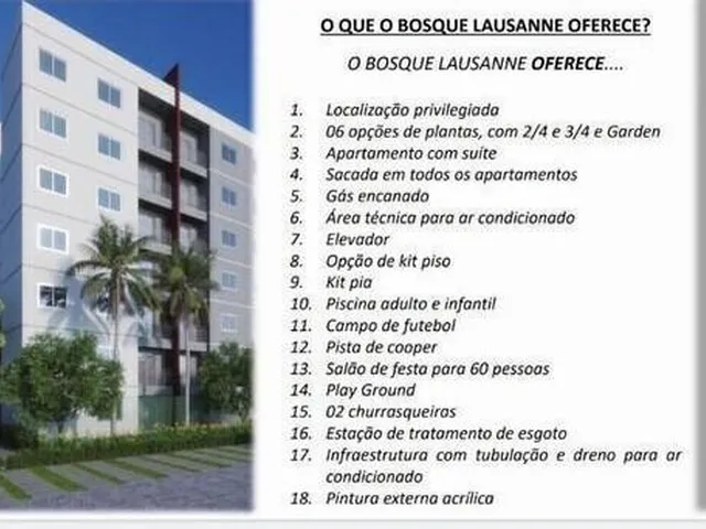 Imagem 2: Bosque Lausanne -Não perca a oportunidade de investir em um imóvel que vai valorizar