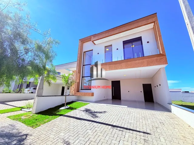 Imagem: A casa em condomínio possui 3 Dormitórios, 3 Suítes, 5