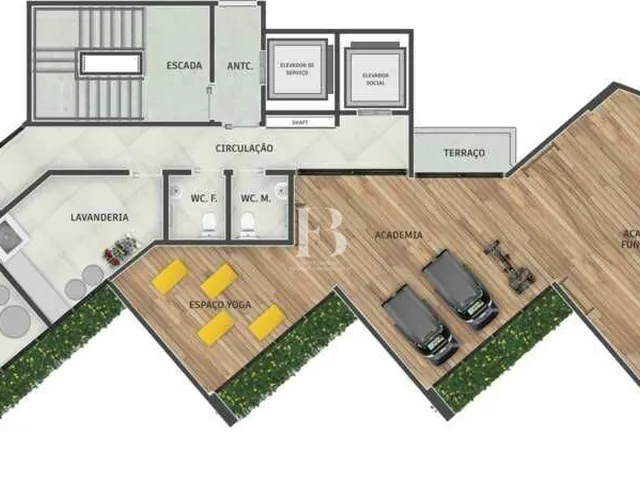 Imagem 14: Flat com excelente rentabilidade com 50m² em Casa Amarela