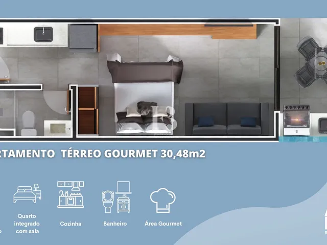 Imagem 14: Super Lançamento - Apartamento com 2 quartos, piscina e terraço gourmet no melhor