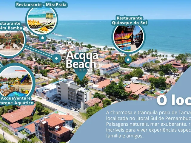 Imagem 4: Super Lançamento - Excelente Apartamento com 2 quartos no melhor trecho de Tamandaré/PE