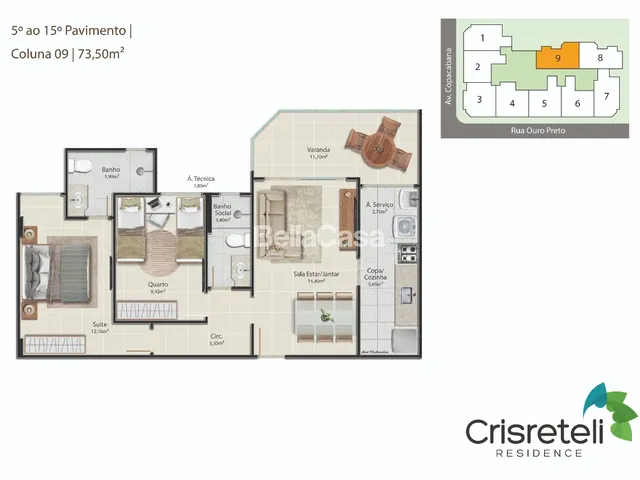 Imagem 11: Apartamento a Venda na Praia do Morro em Guarapari