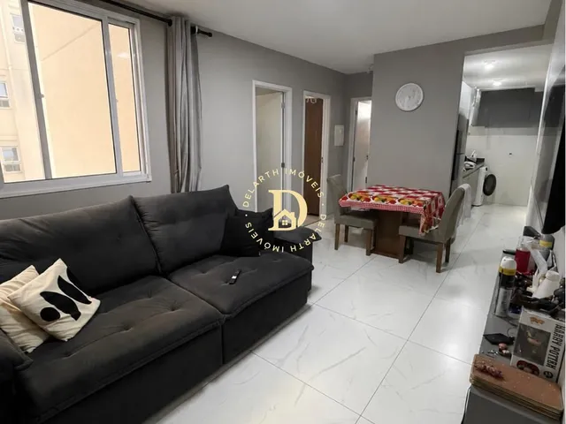 Imagem: O apartamento possui 2 Dormitórios, 1 Banheiro, 1 Vaga na