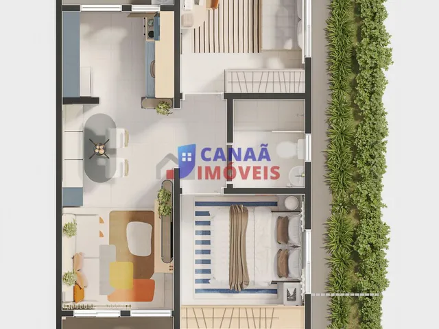Imagem 7: Casa 2 quartos em Condomínio Pacaembu Construtora