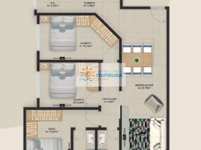 Imagem 5: Apartamento à venda no bairro Centro - Imbituba/SC