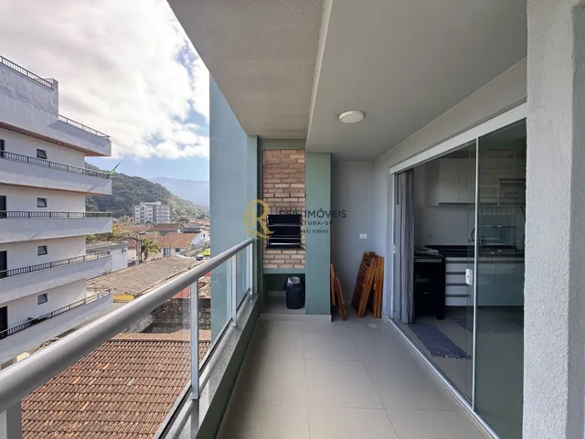 Imagem 2: Apartamento À Venda no Perequê-Açu em Ubatuba com 2 Quartos e Varanda Gourmet