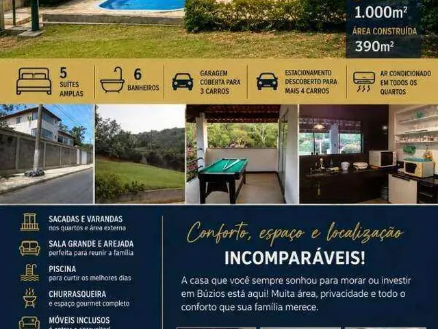 Imagem 6: Casa à venda em Armação dos Búzios, Alto de Búzios, com 5 quartos, 390m²
