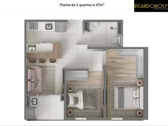 Imagem 9: Gran Malltech | Apartamentos 2 Dormitórios | Bairro Vargem Grande | Florianópolis