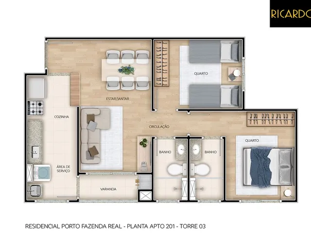 Imagem 9: Mrv | Residencial Porto Fazenda Real | Região do Camaquã