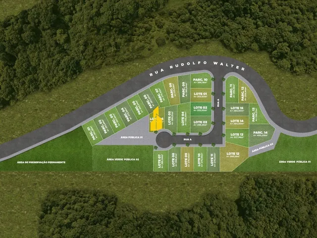Imagem 2: Lote à venda no bairro Itoupava Central – Blumenau/SC