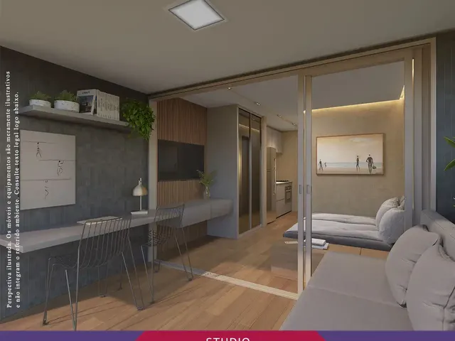 Imagem 2: Apartamento à venda no RV Conceito, com 1 quarto e 22m²
