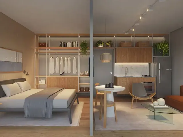 Imagem 5: Apartamento À Venda no Alive, com 1 Quarto e 24M²