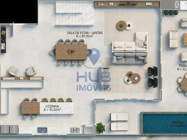 Imagem 11: Apartamento com 4 Dormitórios À Venda Sendo 4 Suítes, 453.2 M² por - R$ 31.055.483,58 - Praia Brava - Itajaí/Sc