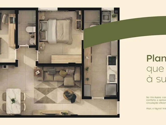 Imagem 5: Via Appia Residence no Coqueiro – Conforto e Praticidade para Sua Família