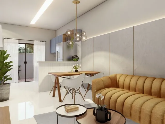 Imagem 8: Jardins Di Seffer: Casas Modernas Não Geminadas com 124m²