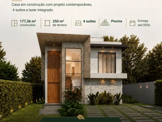 Imagem 6: HORTO VILLE - Casa nova com 4 suítes e piscina no Condomínio HortoVille