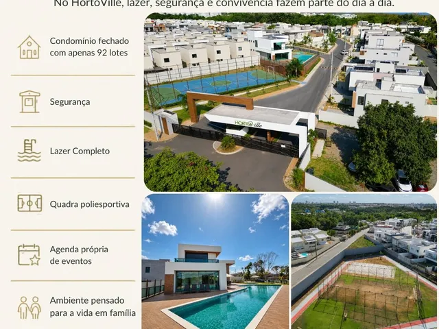 Imagem 2: HORTO VILLE - Casa nova com 4 suítes e piscina no Condomínio HortoVille