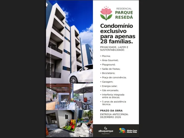 Imagem 5: Residencial Parque Resedá, Bairro Portal Sudoeste, 2 quartos, venda