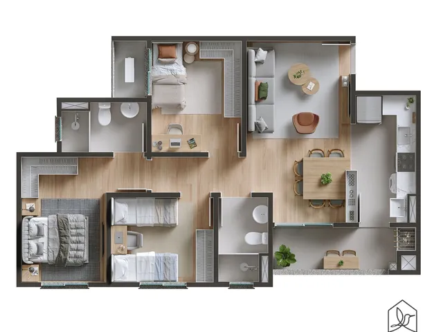 Imagem 9: Apartamento À Venda no Bairro Santo Antônio - Joinville/Sc
