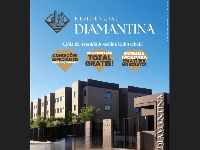 Imagem 9: Residencial Diamantina, Bairro Presidente Médici, 2 e 3 quartos, com varanda