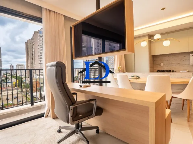 Imagem 7: Flat Mobiliado À Venda no Setor Bueno Investimento com Rentabilidade 1 Quarto, 1 Suíte, 2 Salas Tai Residence