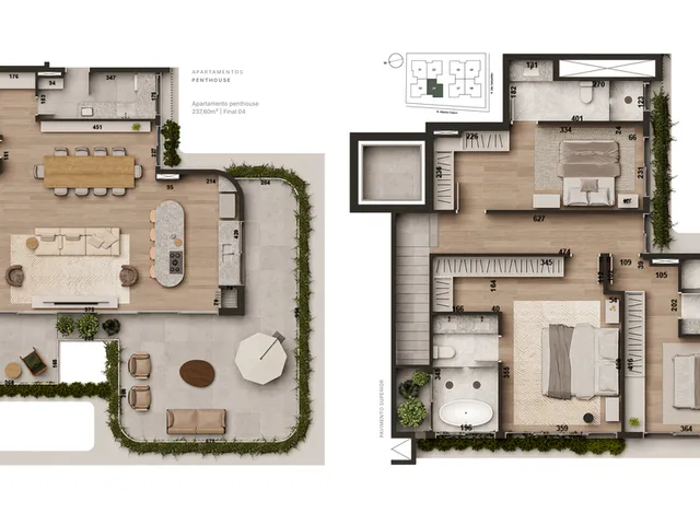 Imagem 10: COBERTURA RESIDENCIAL em Curitiba - PR, Juvevê