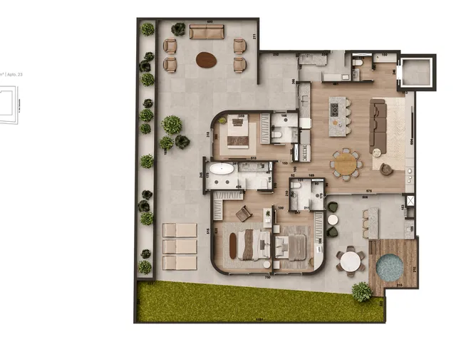 Imagem 12: COBERTURA RESIDENCIAL em Curitiba - PR, Juvevê