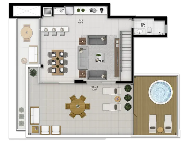 Imagem 11: COBERTURA RESIDENCIAL em Curitiba - PR, Cabral