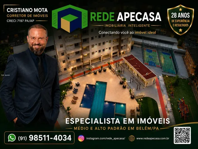 Imagem 12: Apartamento para Venda em Belém, Marambaia, 3 Dormitórios, 1 Suíte, 1 Banheiro, 1 Vaga