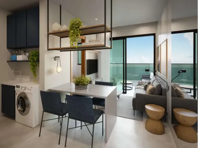 Imagem 9: Apartamento À Venda, no Bossa Farol de Itapoan em Salvador, Itapuã, com 2 Quartos, 47.7M²