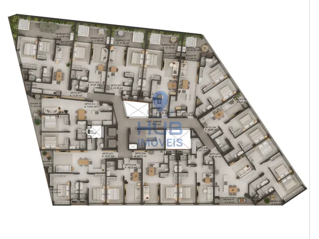 Imagem 12: Apartamento 1Dormitório para Venda em Florianópolis - Sc