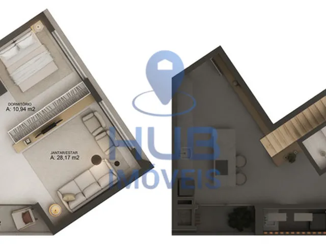 Imagem 3: Apartamento 1Dormitório para Venda em Florianópolis - Sc