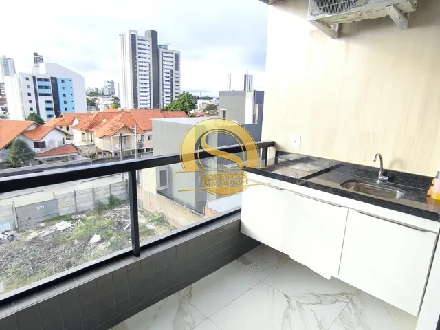 Imagem 2: Flat Mobiliado para Locação no Bairro do Catolé Varanda Gourmet