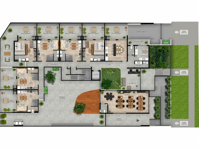 Imagem 6: Ícone 1269 Apartamento com 1 dormitório