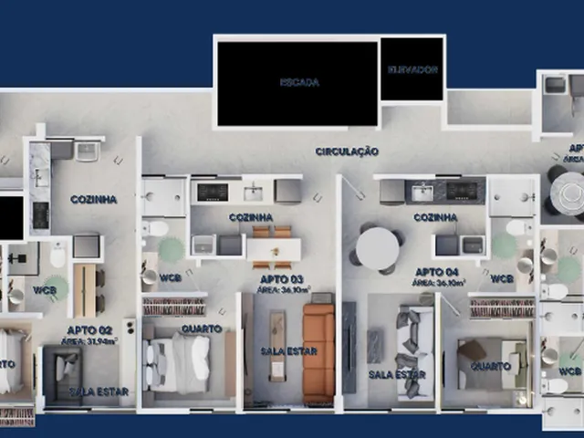 Imagem 4: Mayim Apartamento com 1 dormitório